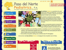 Tablet Screenshot of pdnpediatrics.com